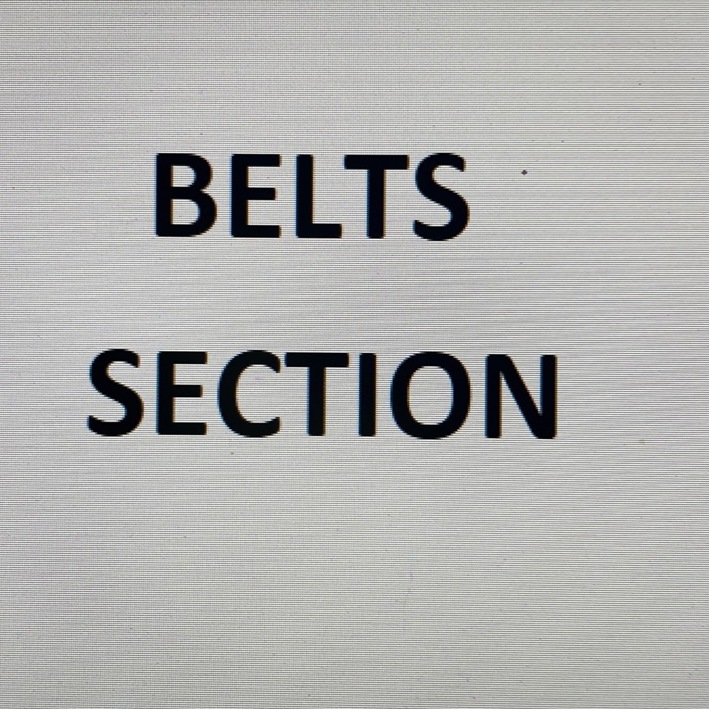 Belts Section - image 1
